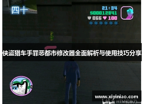 侠盗猎车手罪恶都市修改器全面解析与使用技巧分享